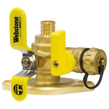 Nibco H-11413WHV - 3/4 1807 Pex Isolator With Mf Drn & Rot Flg