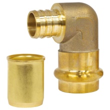 Nibco H-16823W - 3/4 PRS X F1807 LF BR BSBD ELBOW