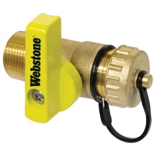 Nibco H-20302W - 1/2 MIP LF DZR BR ADD-A-DRAIN