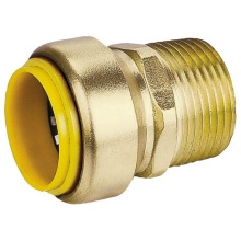 Nibco H-26302W - 1/2 PRO-PUSH x MPT LF STR CNCT