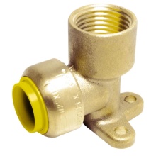 Nibco H-26412W - 1/2 PRO-PUSH x FPT LF DROP EAR ELBOW