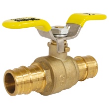 Nibco H-31702WSSW - 1/2 F1960 PEX LF BL VLV W/SS WING