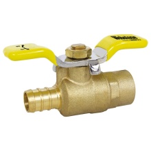 Nibco H-50682 - 1/2 SWT X 1/2 PEX FF BR BL VLV W/WING