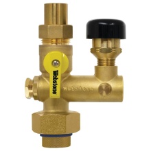 Nibco H-52663W-VR - 3/4 Swt Br-Wh Supply Vlv With Vrv