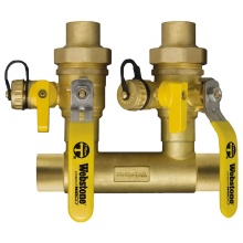 Nibco H-58354-54 - 1 1/4 SWTX1 HC DBL BL DRN KIT H-58354-54