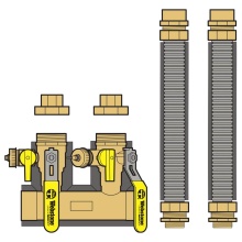 Nibco H-5FK4-WIF - 1 1/4 SWTX1 HC CMPLT NBP KIT H-5FK4-WIF