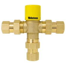 Nibco H-72204W-CAN - 1 FIP Lf Br Tmv With Check 120F Max