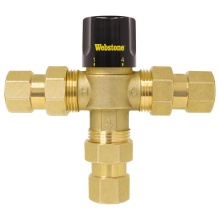 Nibco H-72274W - 1 FIP Tmv - High Temp With Check