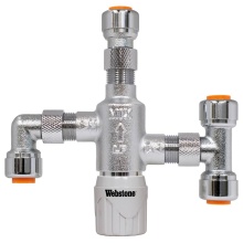 Nibco H-77610W - 1/4 Psh Tmv With Check & Fittings