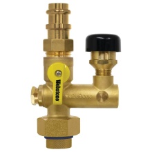 Nibco H-82662W-VR - 1/2 PRS Br-Wh Supply Vlv With Vrv