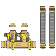 Nibco H-8FK4-WIF - 1 1/4 PRSX1 HC CMPLT NBP KIT H-8FK4-WIF