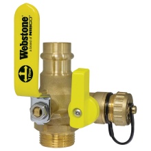 Nibco H-G-80617W - 2 Gmt X PRS Lf Dzr Br Bd