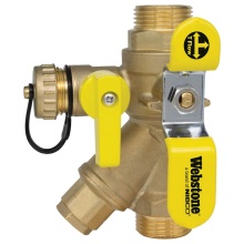 Nibco H-G1566W - 1-1/2 Gmt Lf Dzr Br Ball Drn Strainer