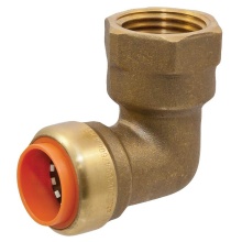 Nibco B063850PE - P707-3-LF 1/2 PUSHXF 90 DEG ELBOW