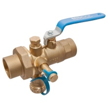 Nibco NJ3X30D - S1830 2 Solder End Combo Bv With Drain