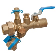 Nibco NL3X20D - T1820 2 THD END COMBO BV W/STRAINER