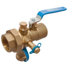 Nibco NL3X30A - T1830 1 THD END COMBO BV W/DRAIN