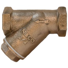 Nibco NL2QB0C - T221B 11/2 20 MESH SOLID CAP BRZ STRNR