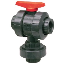 Nibco MA975AD - T45D2-V 2 THD TU DIV BV FKM PVC