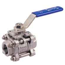 Nibco NL99K5C - TM595S6R66LL 11/2 THRD BALL LKG LEV SS