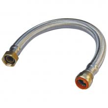 Nibco FXF018012 - 1/2 PUSH X 3/4 FIP 18 WATER HEATER HOSE
