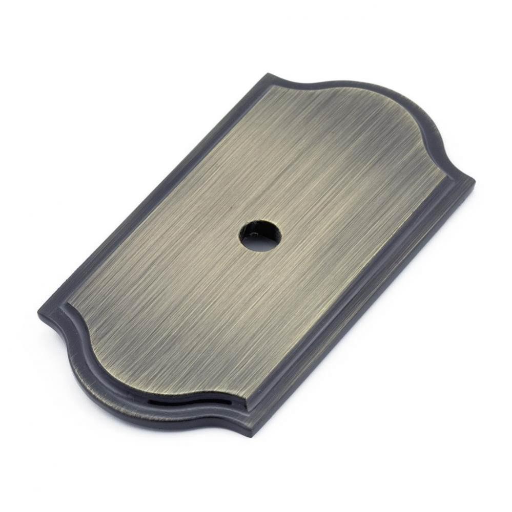 Transitional Metal Backplate for Knob - 1040