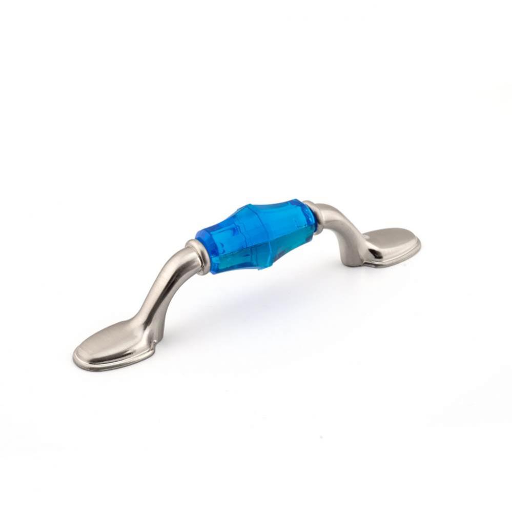 Eclectic Acrylic and Metal Pull - 1106