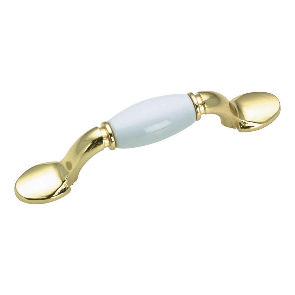 Traditional Metal and Ceramic Pull - 3802