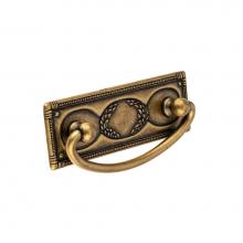 Richelieu America 06323167 - Traditional Brass Pull - 6323