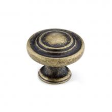 Richelieu America BP10734BB - Traditional Metal Knob - 107