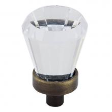 Richelieu America BP276AE11 - Traditional Swarovski Crystal and Metal Knob - 276B