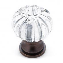 Richelieu America BP4035BORB11 - Eclectic Acrylic and Metal Knob - 4035