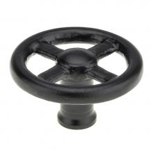 Richelieu America BP77578090 - Eclectic Wrought Iron Knob - 7757