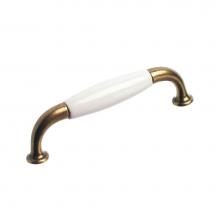 Richelieu America BP9700BB30 - Traditional Ceramic and Metal Pull - 9700