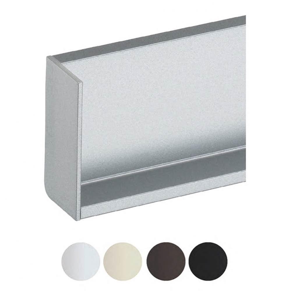 6K377 L Cap Rectangle Left, Dark Bronze