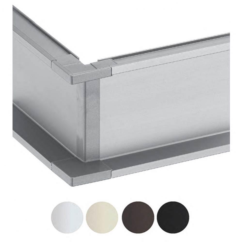 6K400-C Outer Corner, Nickel Color