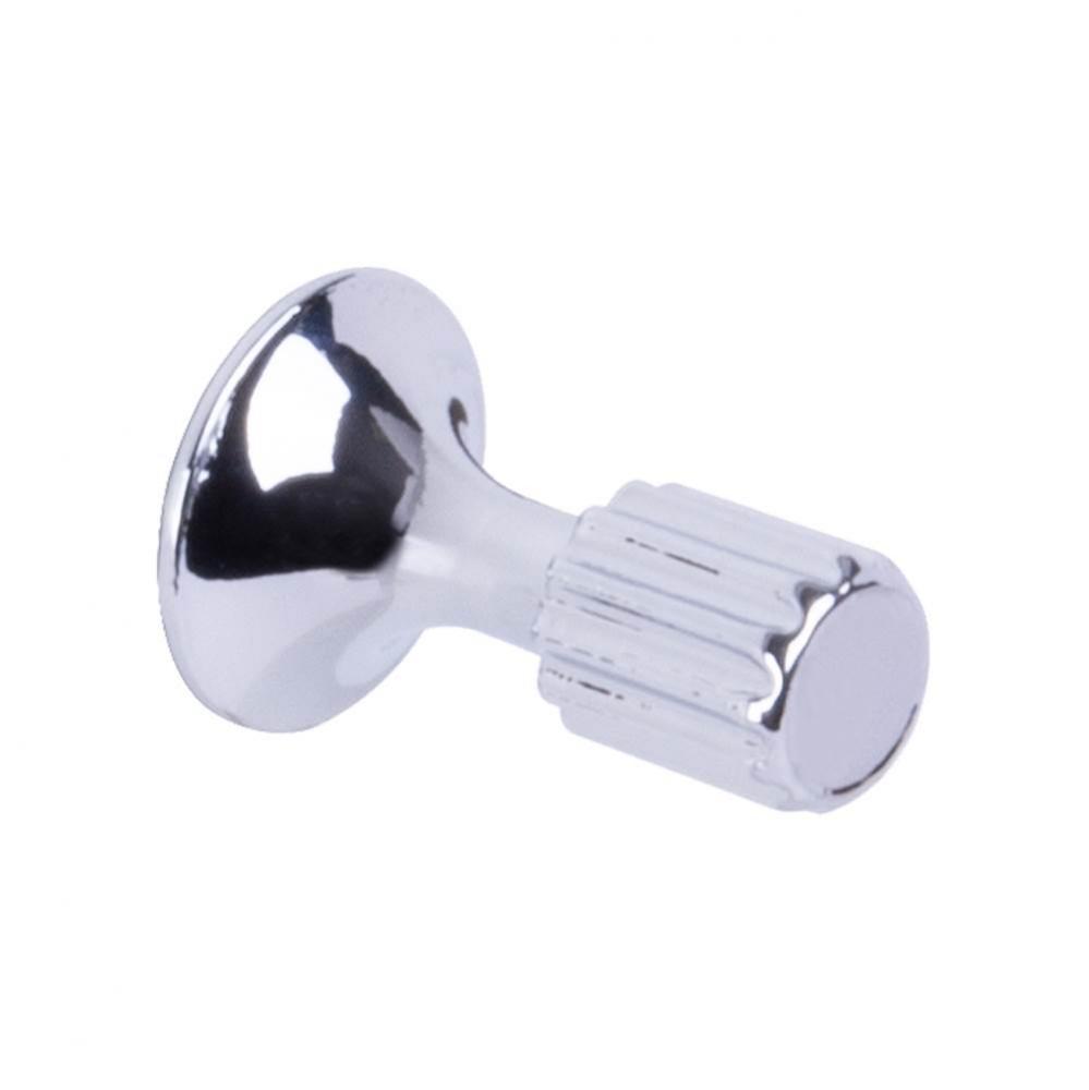 34007 Knob, Polished Chrome