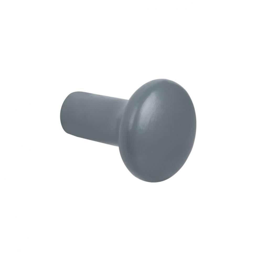 88940/30 Hook/Knob, Dark Gray Pantone