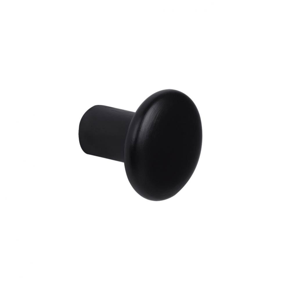 88941/30 Hook/Knob, Black Pantone