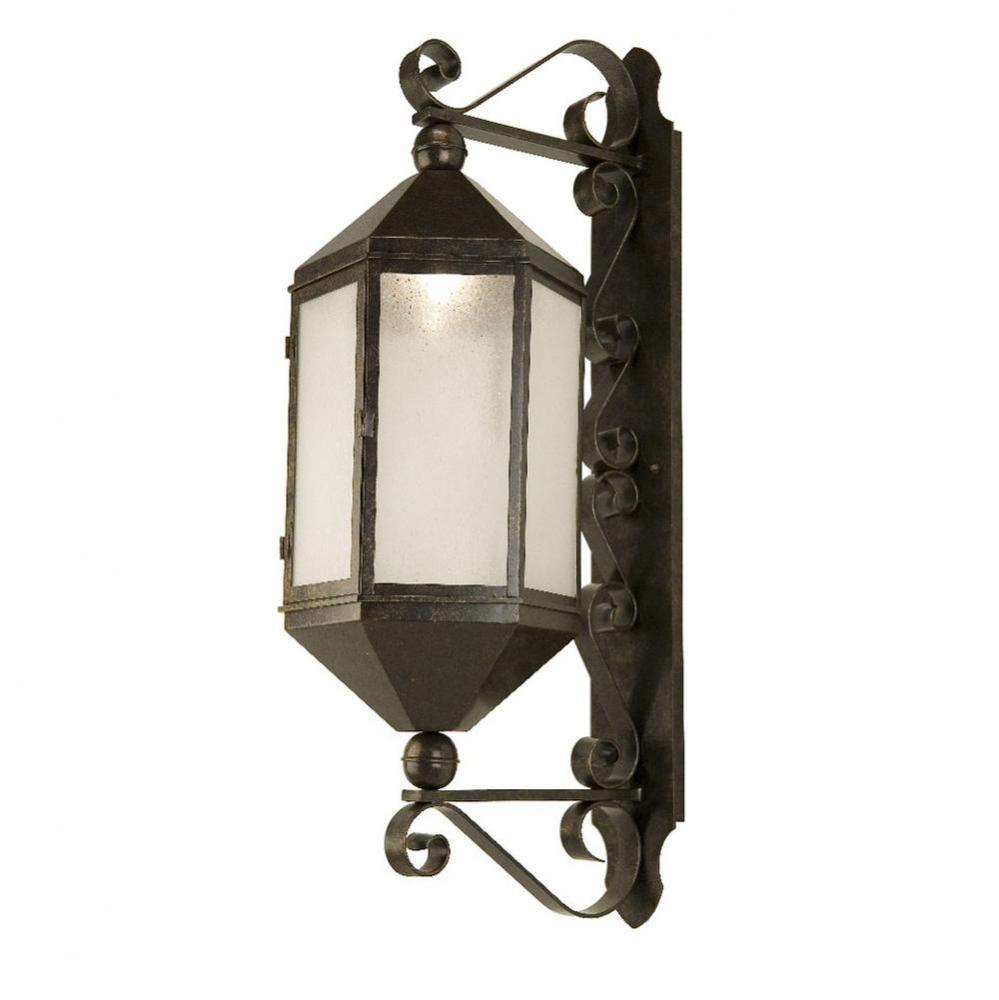 14'' Wide Plaza Lantern Wall