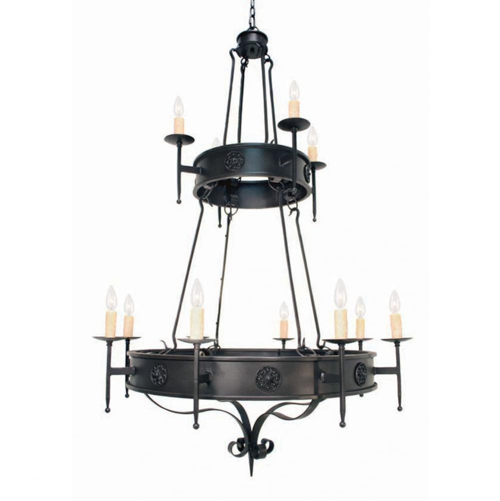 48''W Lorenzo Chandelier W/O