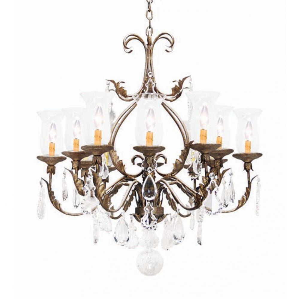 36'' Wide French Elegance 12 Light Crystal