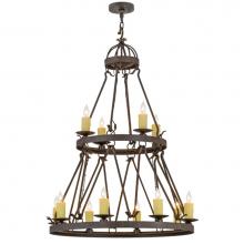 2nd Ave Designs 01.0750.36.CL - 36''W Lakeshore 12 LT Two Tier