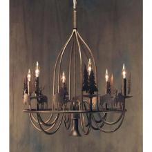 2nd Ave Designs 01.0755.32.DEER - 32'' Wide Ciervo 6 Light