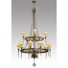 2nd Ave Designs 01.0842.48.X.2TR - 48'' Wide Amaury 15 Light Two Tier