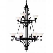 2nd Ave Designs 01.0861.48 - 48'' Wide Savino 12 Light Two Tier