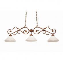 2nd Ave Designs 05.0807.48 - 48'' Long Bordeaux 3 Light Island