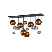 2nd Ave Designs 62799.11 - 72''L Bola Metalica 15 LT Cascading