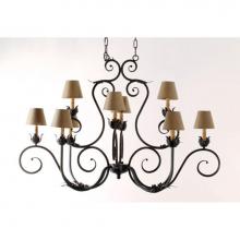 2nd Ave Designs 871166.48 - 48'' Long Claire 10 Light Oblong