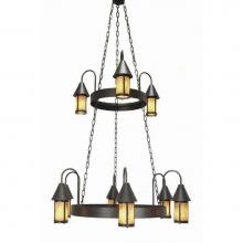 2nd Ave Designs 871226.48 - 48'' Wide Algonquin 9 Light Two Tier